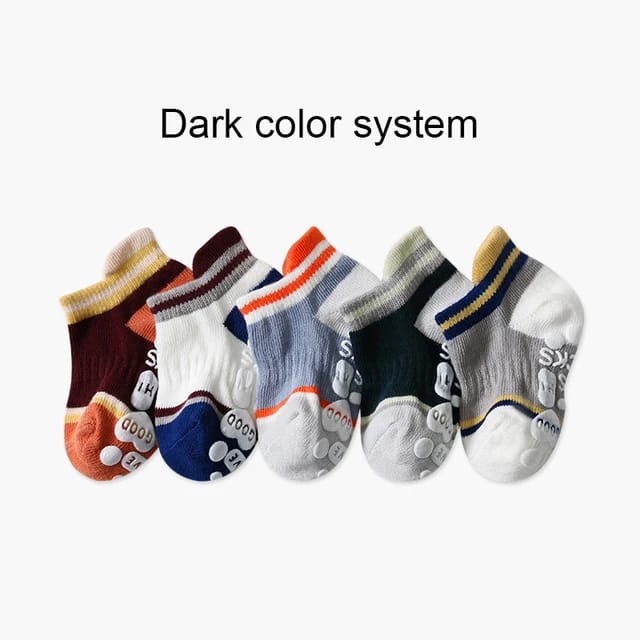 Gift Set Rubber Non-slip Ankle Socks